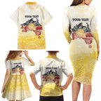 First Nations NAIDOC Week 2026 Personalized Family Matching Long Sleeve Bodycon Dress and Hawaiian Shirt Aussie Zodiacs