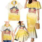 First Nations NAIDOC Week 2026 Personalized Family Matching Mermaid Dress and Hawaiian Shirt Aussie Zodiacs