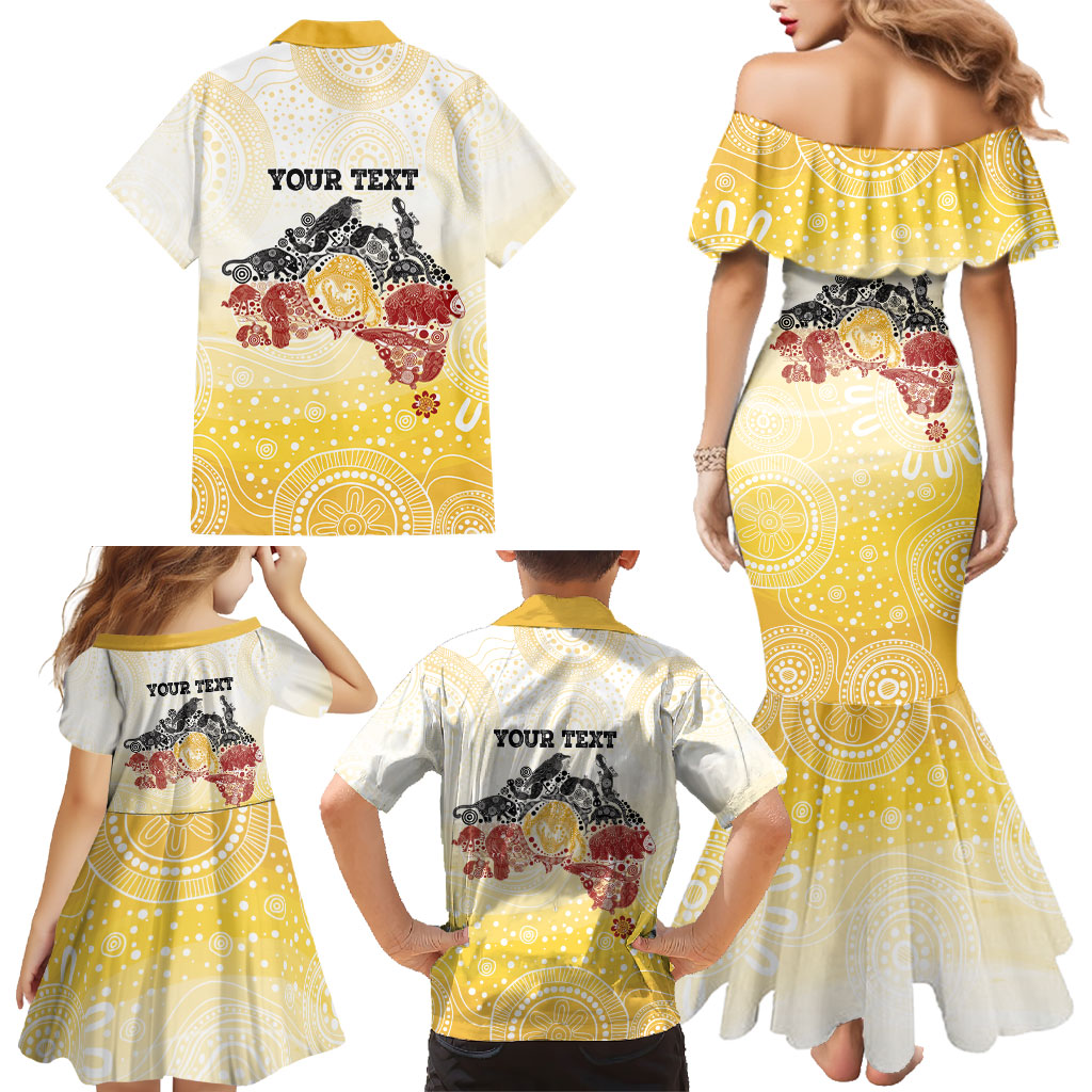 First Nations NAIDOC Week 2026 Personalized Family Matching Mermaid Dress and Hawaiian Shirt Aussie Zodiacs