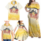 First Nations NAIDOC Week 2026 Personalized Family Matching Off Shoulder Maxi Dress and Hawaiian Shirt Aussie Zodiacs