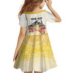 First Nations NAIDOC Week 2026 Personalized Family Matching Off Shoulder Maxi Dress and Hawaiian Shirt Aussie Zodiacs