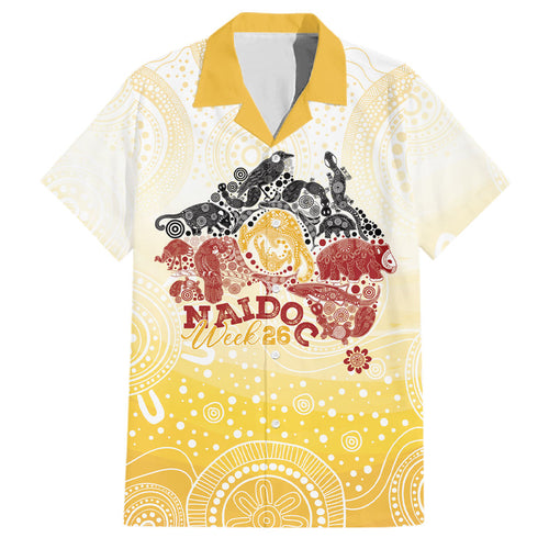 First Nations NAIDOC Week 2026 Personalized Family Matching Off Shoulder Short Dress and Hawaiian Shirt Aussie Zodiacs