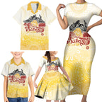 First Nations NAIDOC Week 2026 Personalized Family Matching Short Sleeve Bodycon Dress and Hawaiian Shirt Aussie Zodiacs