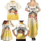 First Nations NAIDOC Week 2026 Personalized Family Matching Summer Maxi Dress and Hawaiian Shirt Aussie Zodiacs