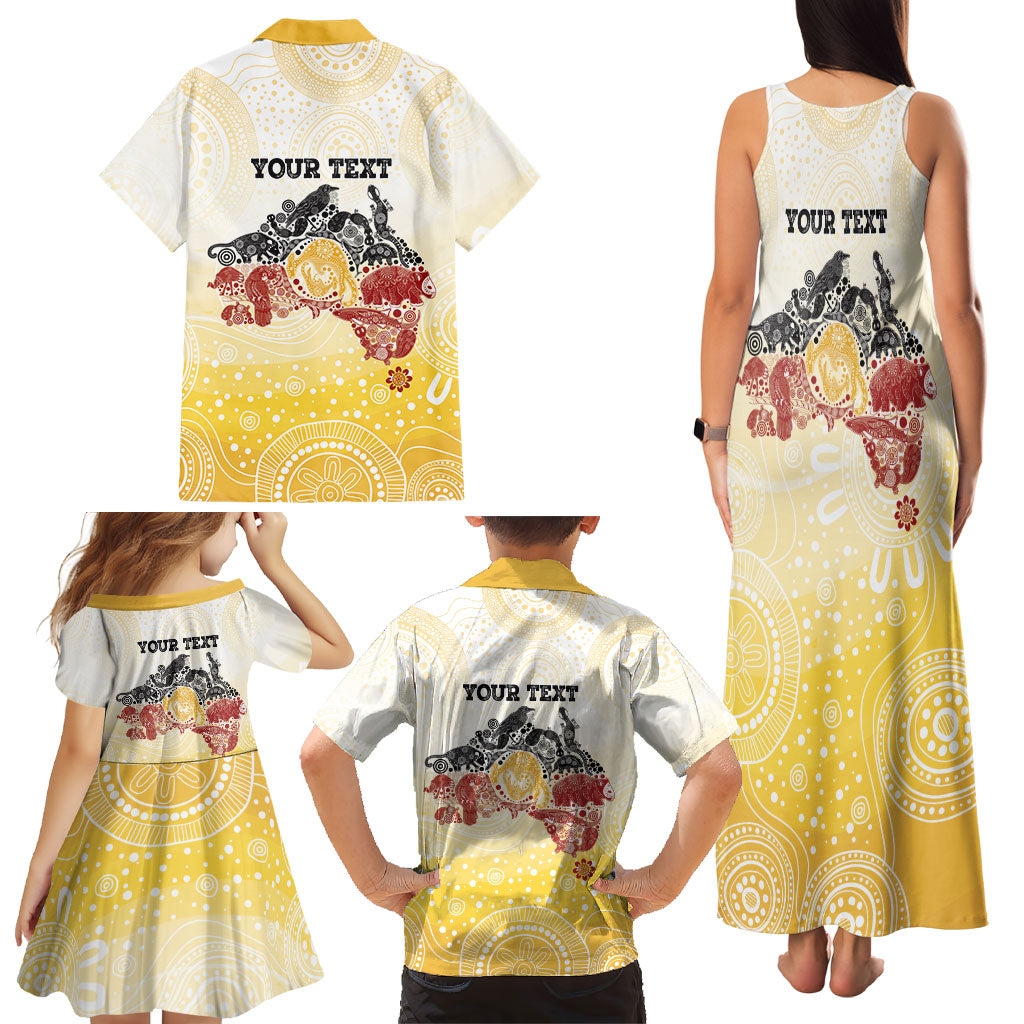 First Nations NAIDOC Week 2026 Personalized Family Matching Tank Maxi Dress and Hawaiian Shirt Aussie Zodiacs