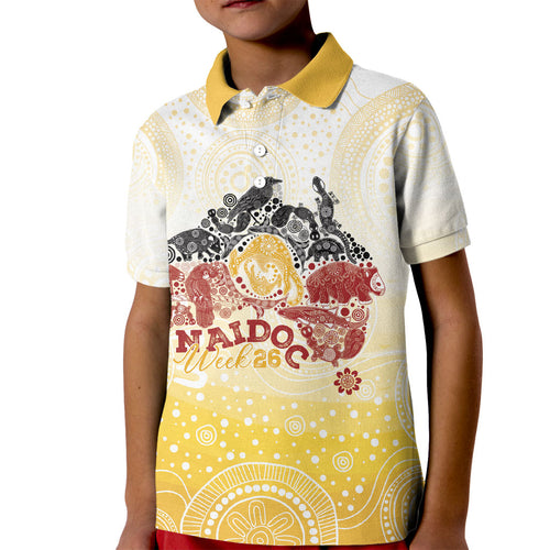 First Nations NAIDOC Week 2026 Personalized Kid Polo Shirt Aussie Zodiacs