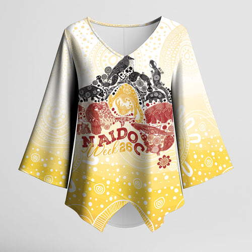First Nations NAIDOC Week 2026 Personalized Kimono Sleeve Blouse Aussie Zodiacs