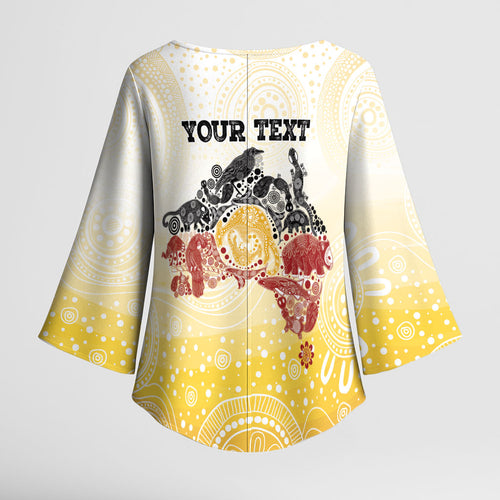 First Nations NAIDOC Week 2026 Personalized Kimono Sleeve Blouse Aussie Zodiacs