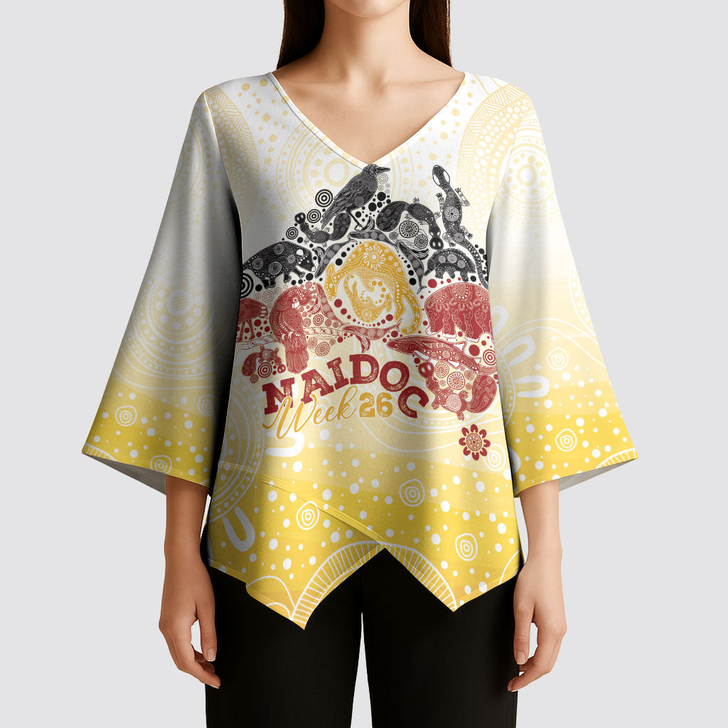 First Nations NAIDOC Week 2026 Personalized Kimono Sleeve Blouse Aussie Zodiacs