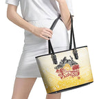 First Nations NAIDOC Week 2026 Leather Tote Bag Aussie Zodiacs