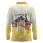 First Nations NAIDOC Week 2026 Personalized Long Sleeve Polo Shirt Aussie Zodiacs