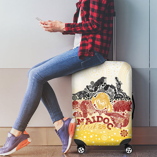 First Nations NAIDOC Week 2026 Luggage Cover Aussie Zodiacs