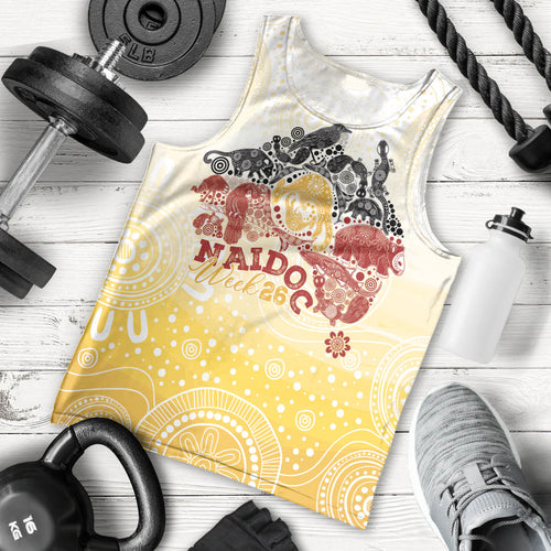 First Nations NAIDOC Week 2026 Personalized Men Tank Top Aussie Zodiacs