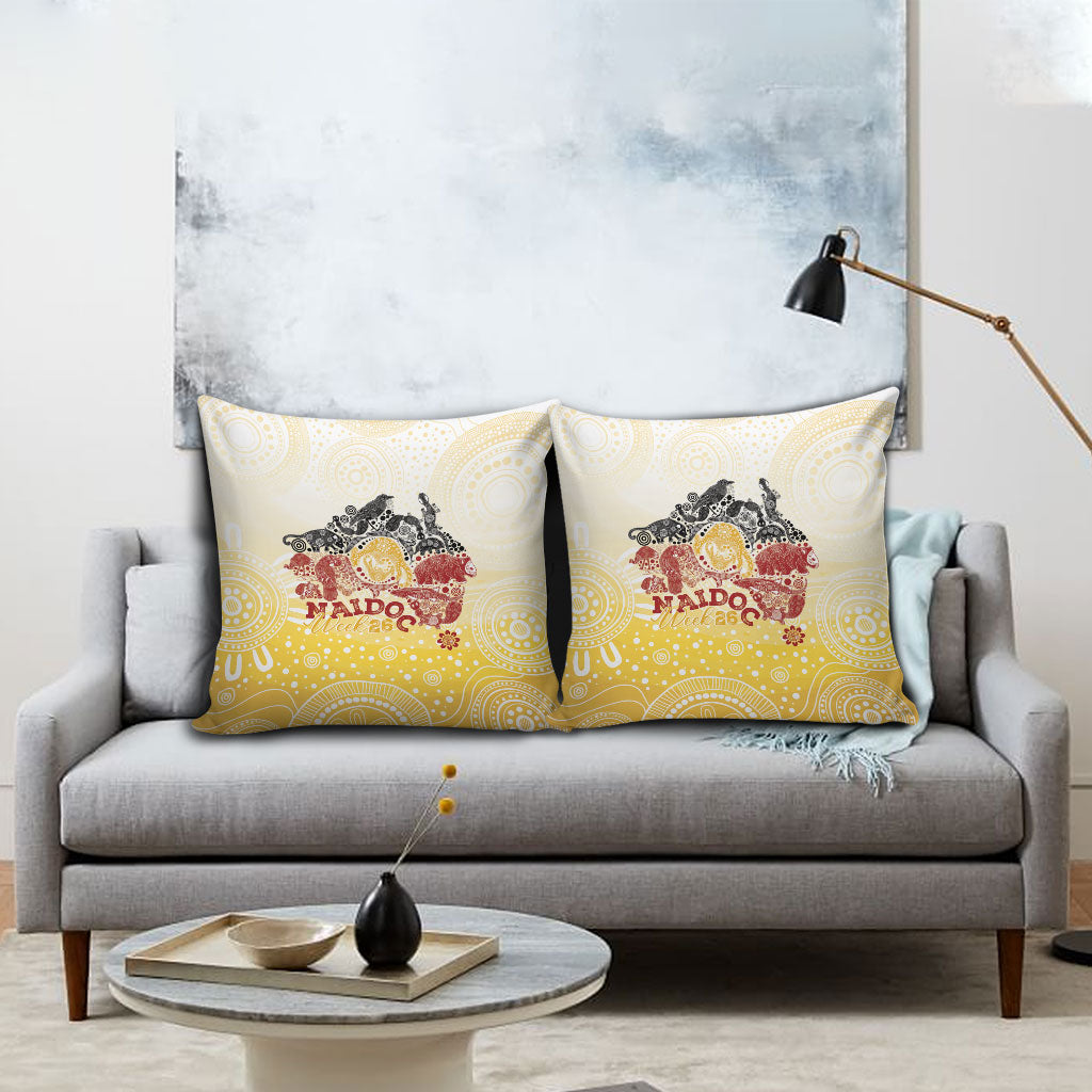 First Nations NAIDOC Week 2026 Pillow Cover Aussie Zodiacs