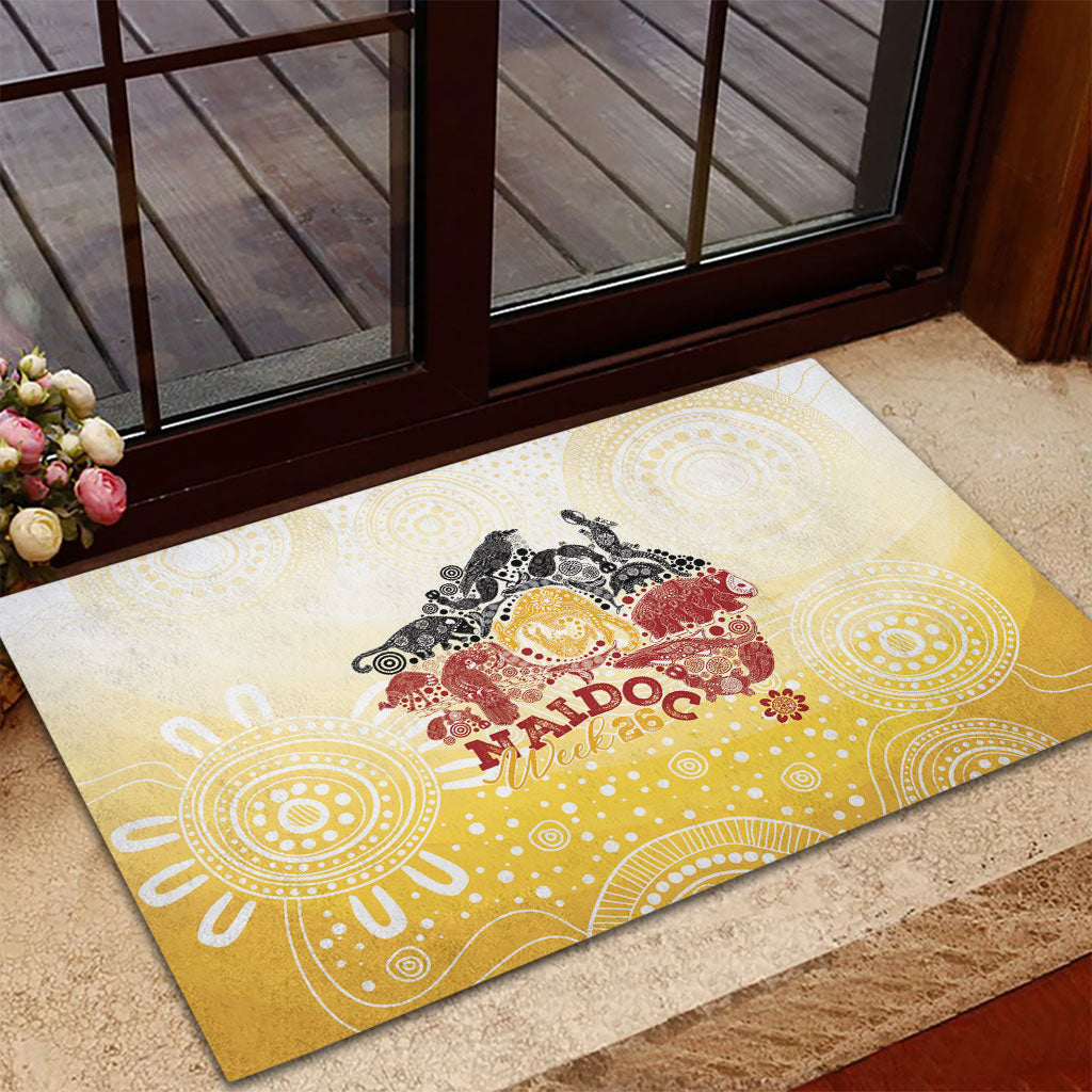 First Nations NAIDOC Week 2026 Rubber Doormat Aussie Zodiacs