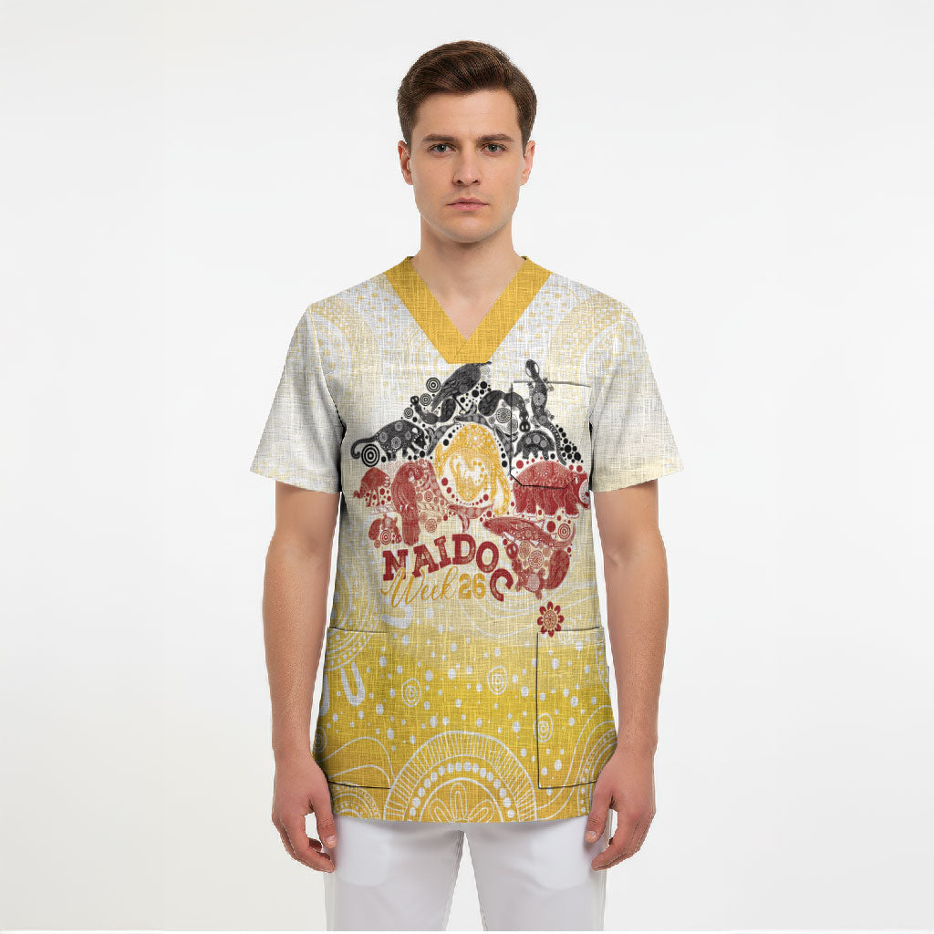 First Nations NAIDOC Week 2026 Personalized Scrub Top Aussie Zodiacs