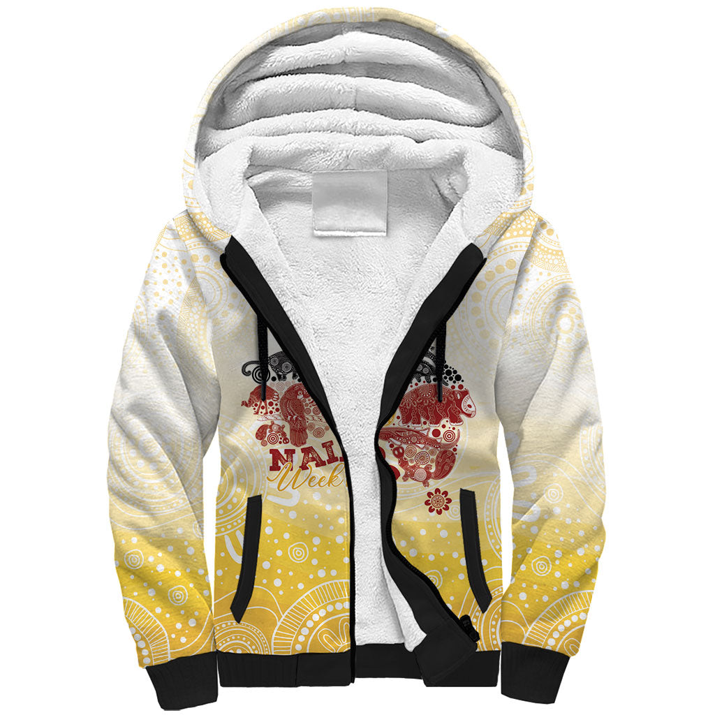 First Nations NAIDOC Week 2026 Personalized Sherpa Hoodie Aussie Zodiacs