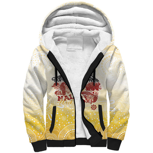 First Nations NAIDOC Week 2026 Personalized Sherpa Hoodie Aussie Zodiacs