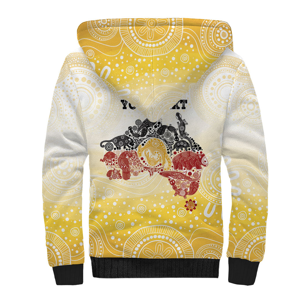 First Nations NAIDOC Week 2026 Personalized Sherpa Hoodie Aussie Zodiacs
