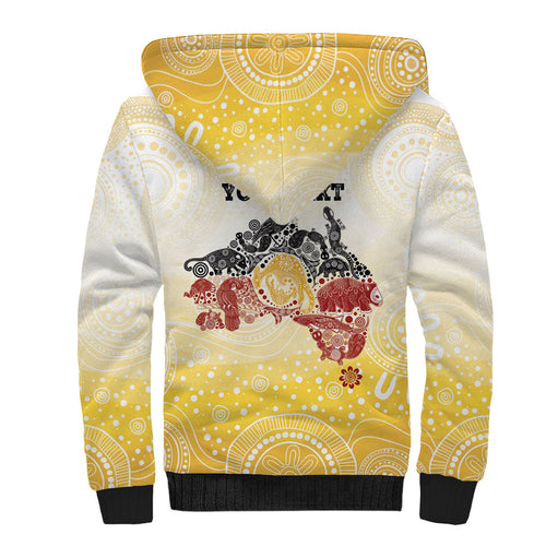 First Nations NAIDOC Week 2026 Personalized Sherpa Hoodie Aussie Zodiacs