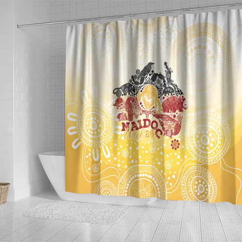 First Nations NAIDOC Week 2026 Shower Curtain Aussie Zodiacs