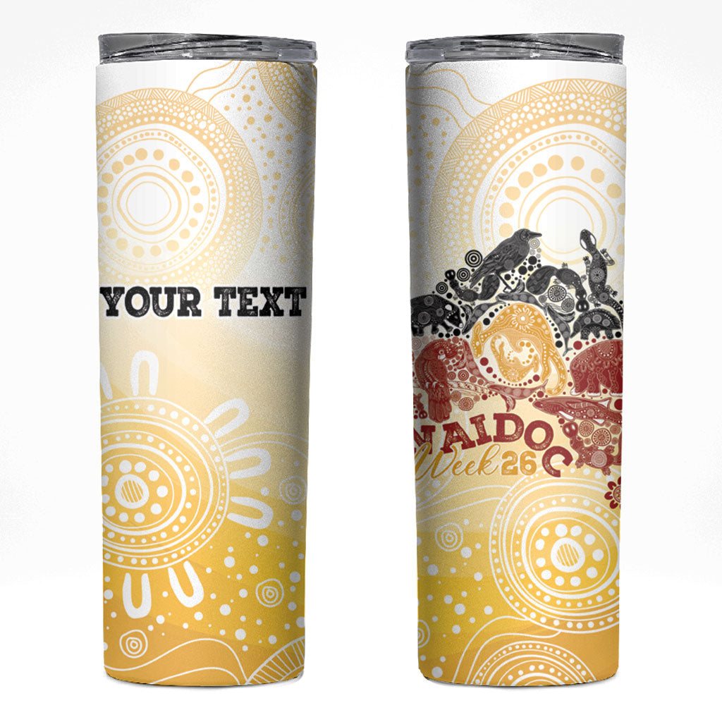 First Nations NAIDOC Week 2026 Personalized Skinny Tumbler Aussie Zodiacs