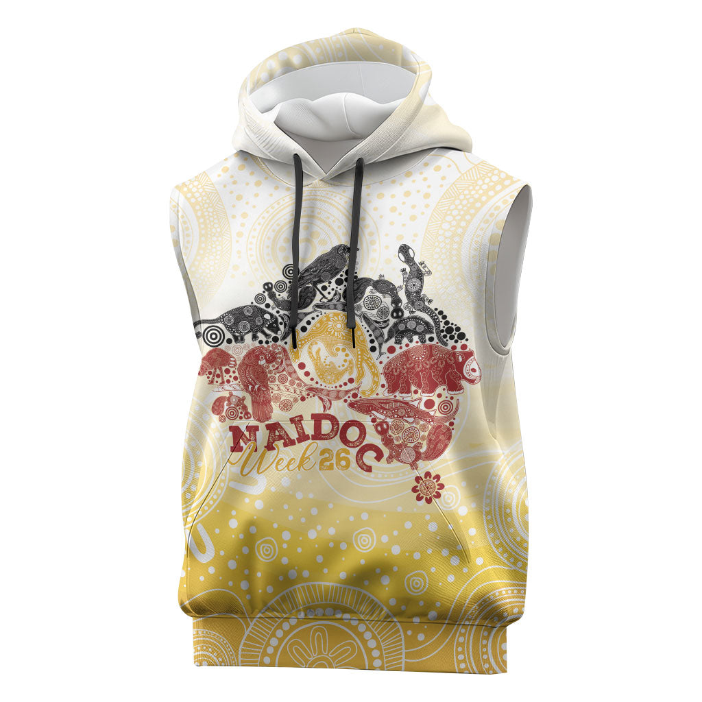 First Nations NAIDOC Week 2026 Personalized Sleeveless Hoodie Aussie Zodiacs