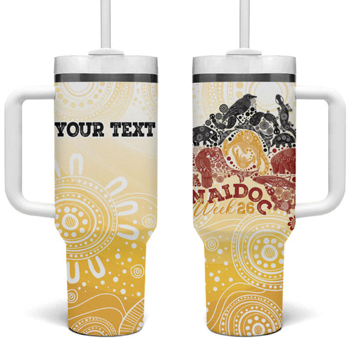First Nations NAIDOC Week 2026 Personalized Tumbler With Handle Aussie Zodiacs
