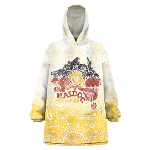 First Nations NAIDOC Week 2026 Personalized Wearable Blanket Hoodie Aussie Zodiacs