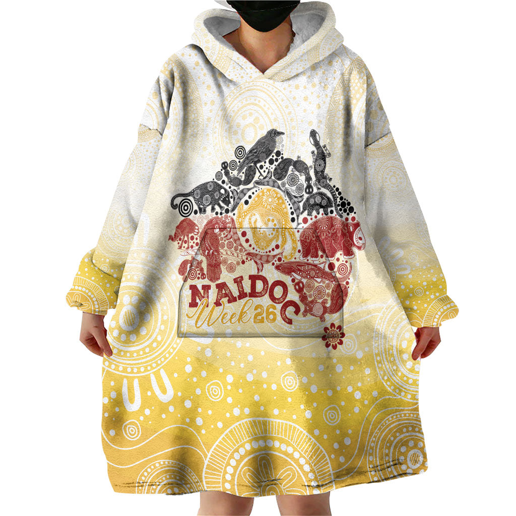 First Nations NAIDOC Week 2026 Personalized Wearable Blanket Hoodie Aussie Zodiacs