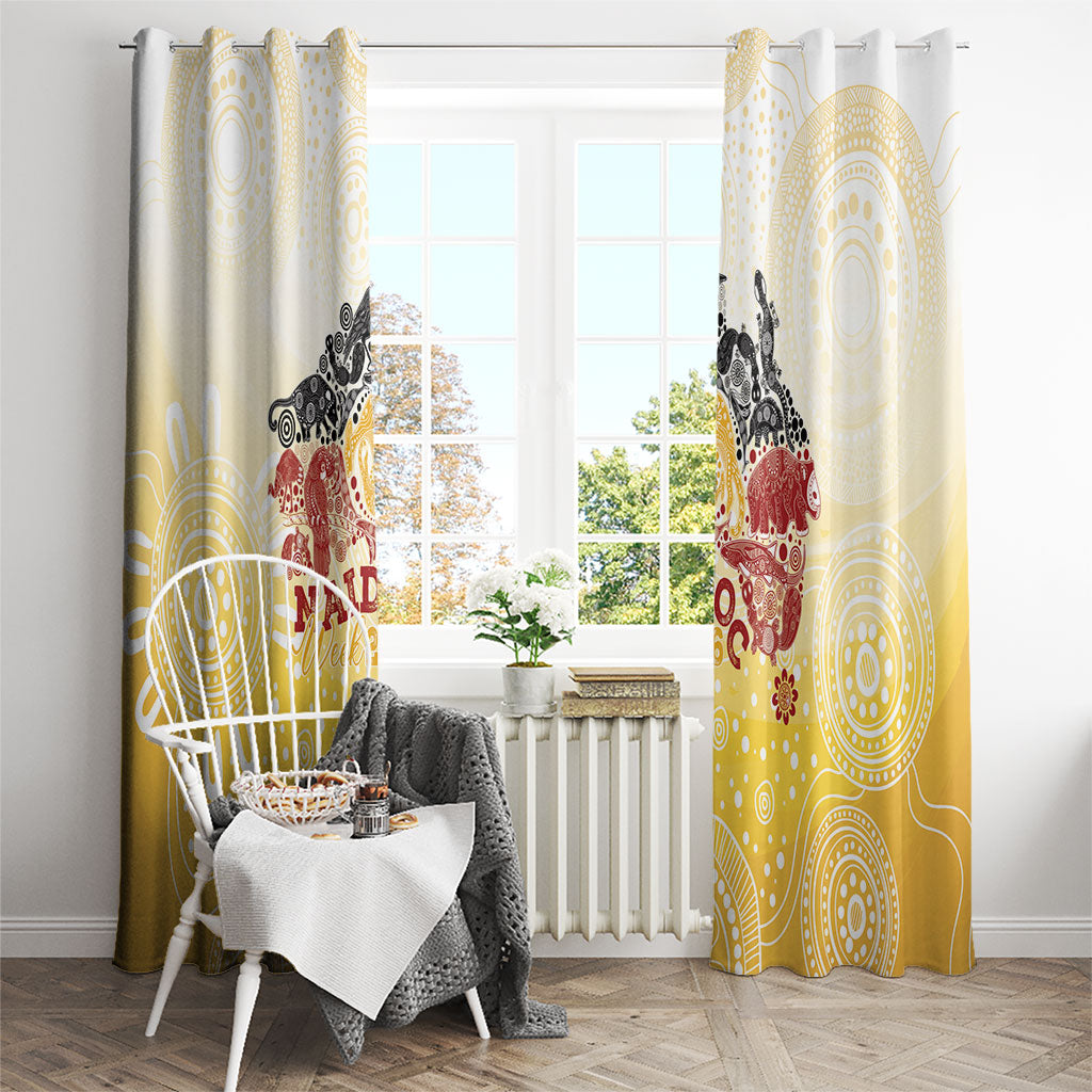 First Nations NAIDOC Week 2026 Window Curtain Aussie Zodiacs