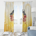 First Nations NAIDOC Week 2026 Window Curtain Aussie Zodiacs