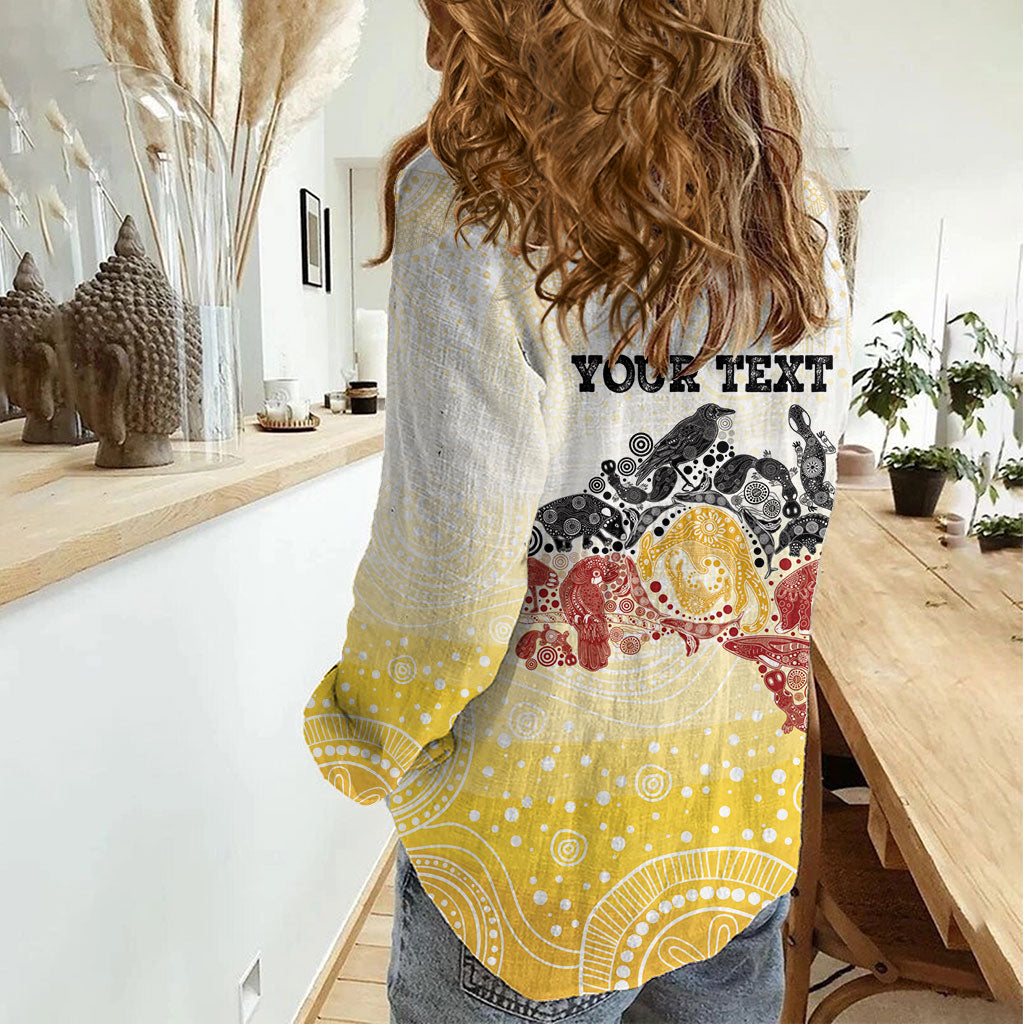 First Nations NAIDOC Week 2026 Personalized Women Casual Shirt Aussie Zodiacs