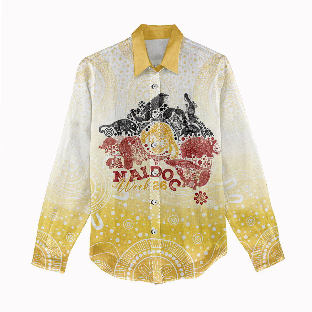 First Nations NAIDOC Week 2026 Personalized Women Casual Shirt Aussie Zodiacs