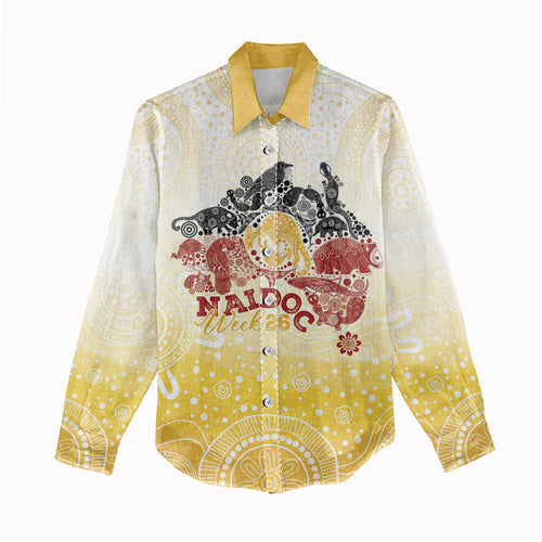 First Nations NAIDOC Week 2026 Personalized Women Casual Shirt Aussie Zodiacs