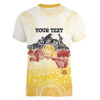 First Nations NAIDOC Week 2026 Personalized Women V-Neck T-Shirt Aussie Zodiacs