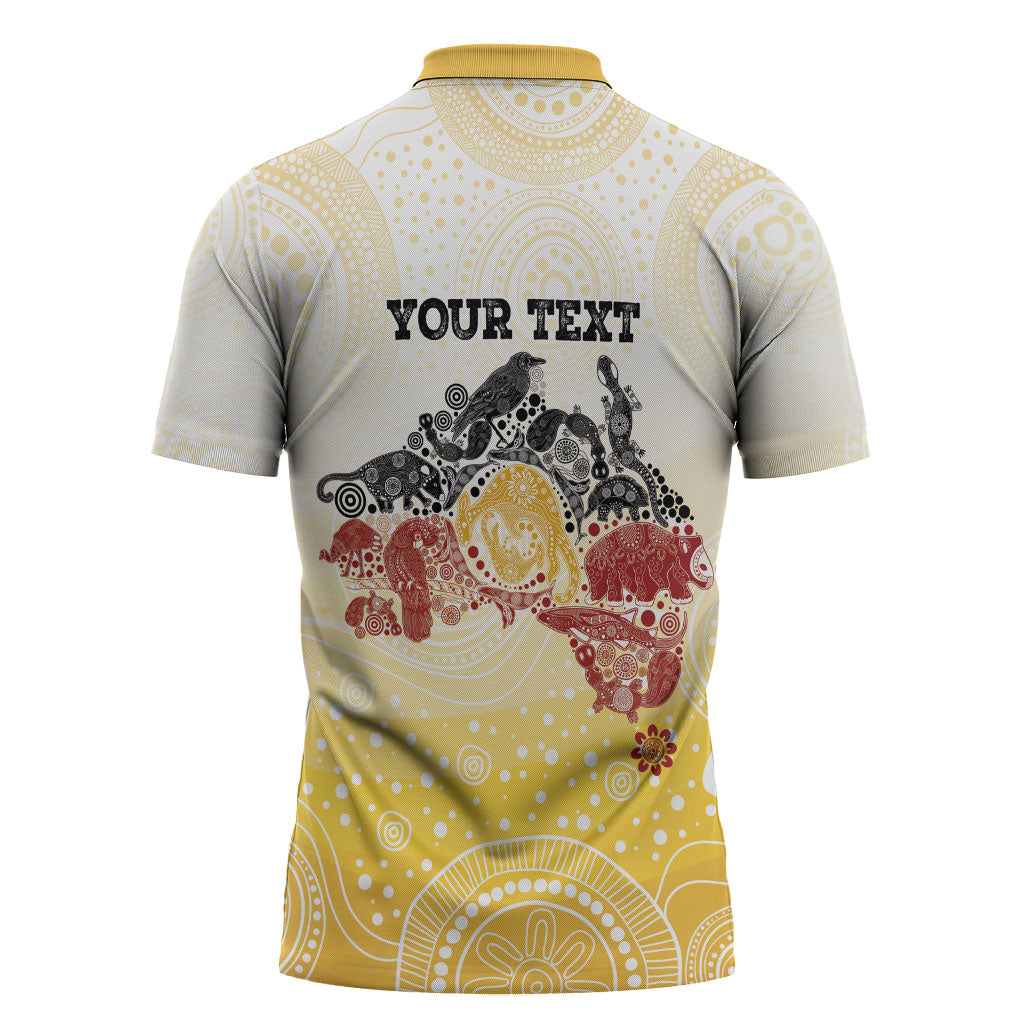 First Nations NAIDOC Week 2026 Personalized Zipper Polo Shirt Aussie Zodiacs