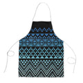 Maori Niho Taniwha Te Wheiao Apron Moana Blue - Aussie Hoodie