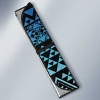 Maori Niho Taniwha Te Wheiao Auto Sun Shade Moana Blue - Aussie Hoodie