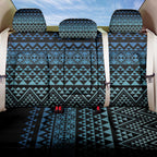 Maori Niho Taniwha Te Wheiao Back Car Seat Cover Moana Blue - Aussie Hoodie