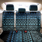 Maori Niho Taniwha Te Wheiao Back Car Seat Cover Moana Blue - Aussie Hoodie