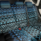 Maori Niho Taniwha Te Wheiao Back Car Seat Cover Moana Blue - Aussie Hoodie