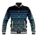 Maori Niho Taniwha Te Wheiao Baseball Jacket Moana Blue - Aussie Hoodie