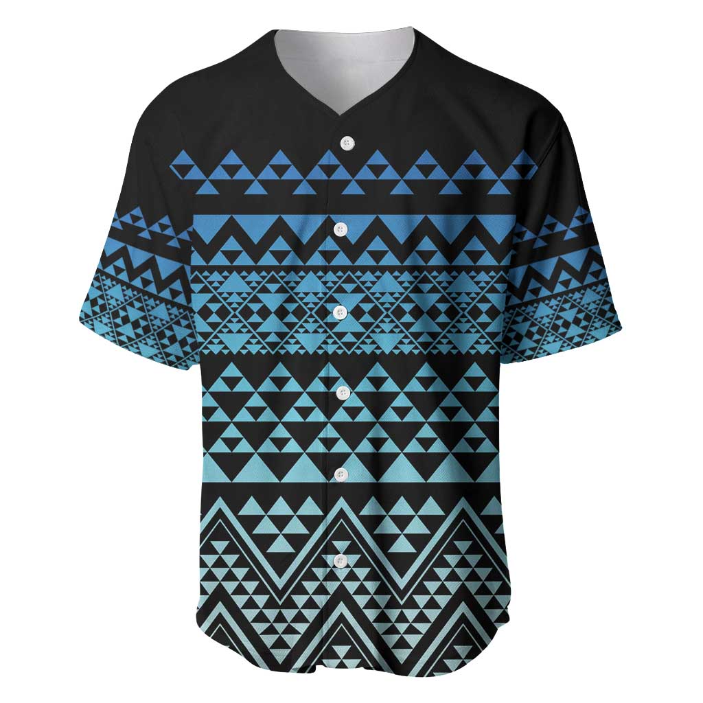 Maori Niho Taniwha Te Wheiao Baseball Jersey Moana Blue - Aussie Hoodie