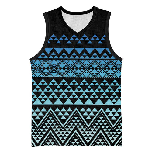 Maori Niho Taniwha Te Wheiao Basketball Jersey Moana Blue - Aussie Hoodie