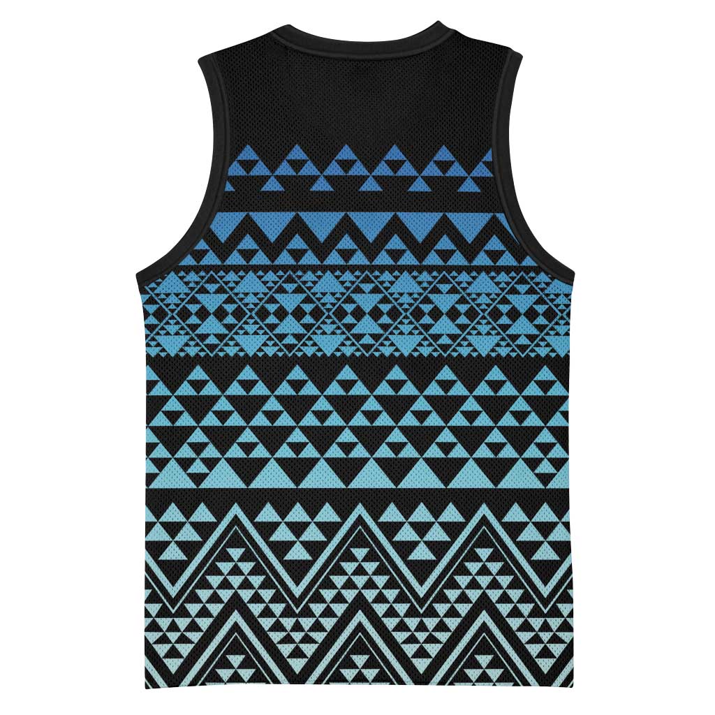 Maori Niho Taniwha Te Wheiao Basketball Jersey Moana Blue - Aussie Hoodie