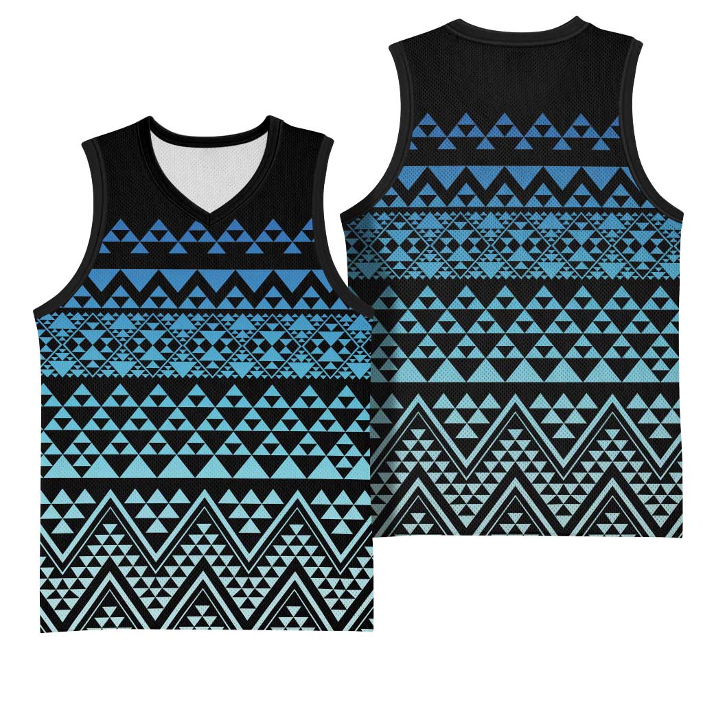 Maori Niho Taniwha Te Wheiao Basketball Jersey Moana Blue - Aussie Hoodie