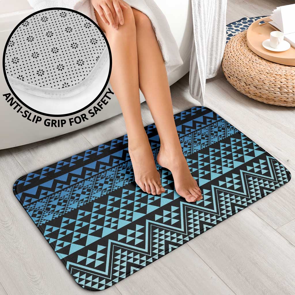 Maori Niho Taniwha Te Wheiao Bathroom Set Moana Blue - Aussie Hoodie