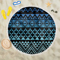 Maori Niho Taniwha Te Wheiao Beach Blanket Moana Blue - Aussie Hoodie