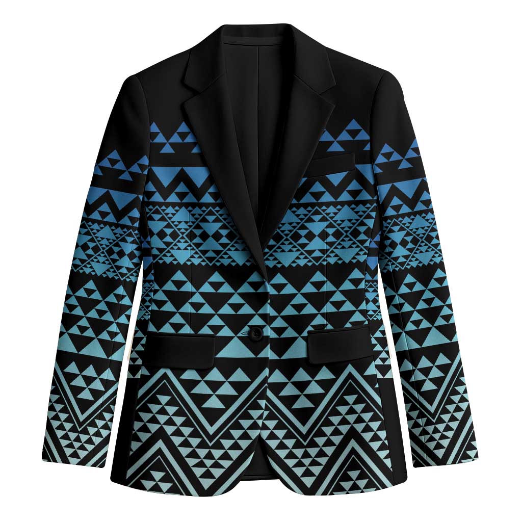 Maori Niho Taniwha Te Wheiao Blazer Moana Blue - Aussie Hoodie